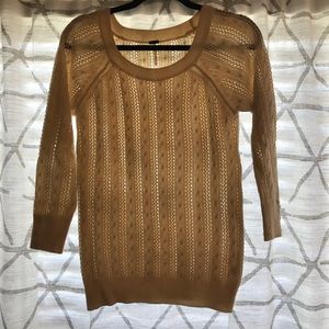 Ivory Open Knit Sweater